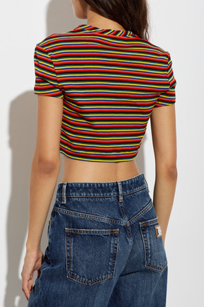 Dolce & Gabbana Cotton T-shirt with appliquéd logo