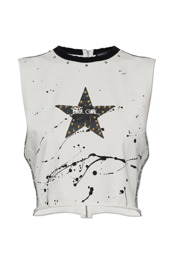 Top with applications, zdjęcie 1 Top with applications od Dolce & Gabbana