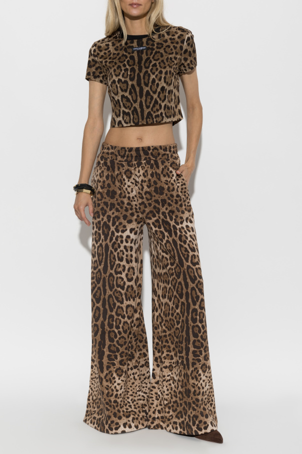 Dolce & Gabbana Top with animal motif