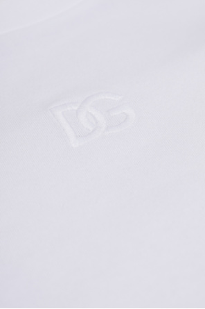 Dolce & Gabbana Top with embroidered logo