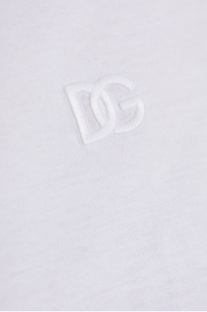 Dolce & Gabbana T-shirt z wyszytym logo