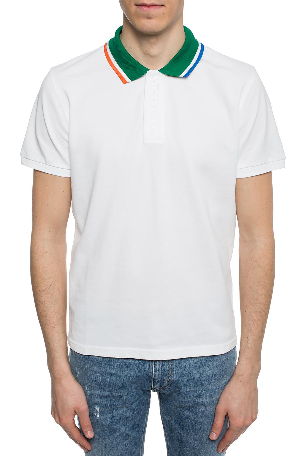 kenzo color block shirt