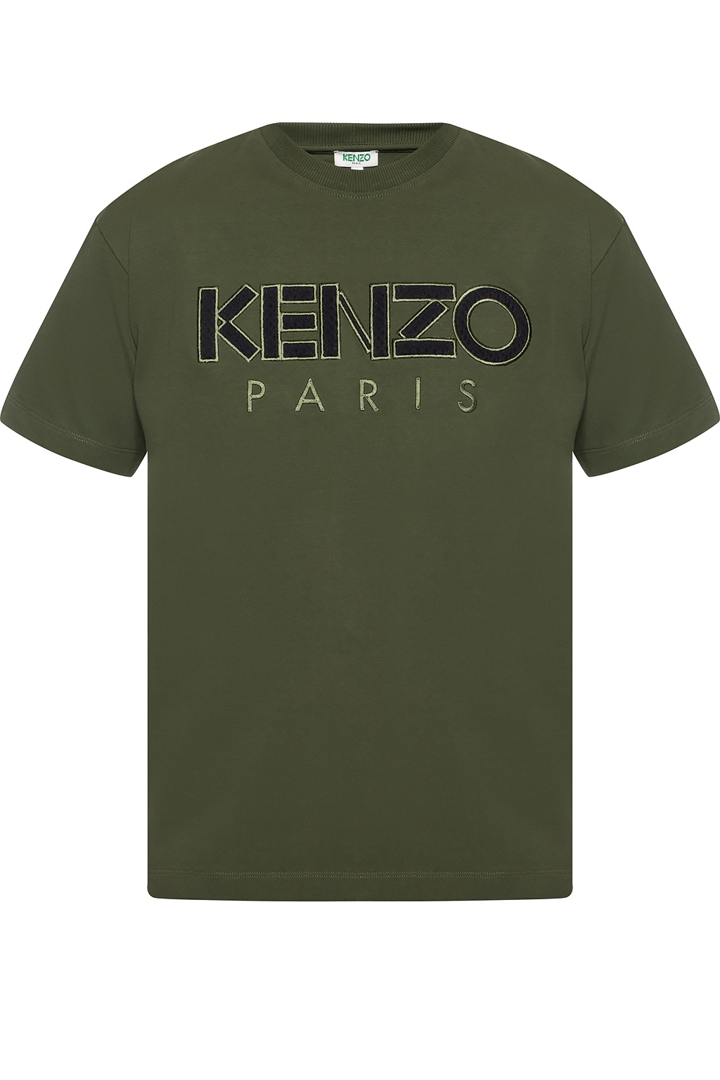 Logo Embroidered T Shirt Kenzo Vitkac Canada