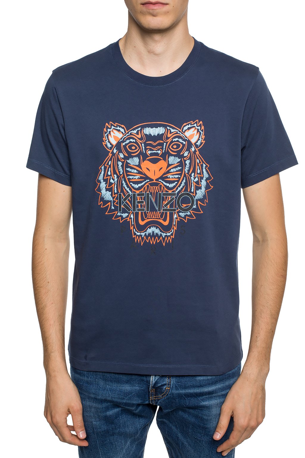 tiger motif shirt