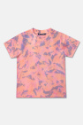 Pieces Maternity Syrenfarvet t-shirt Moschino med lange ærmer