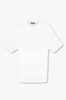 Weekday Alice organic cotton ribbed t-shirt in white