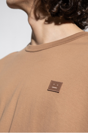 Acne Studios Comme Des Garçons shirt Viola logo-lettering long-sleeve T-shirt