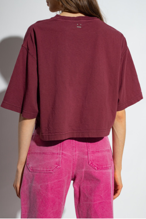 Acne Studios Cropped T-shirt baby with logo