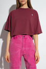 Acne Studios Cropped T-shirt with logo