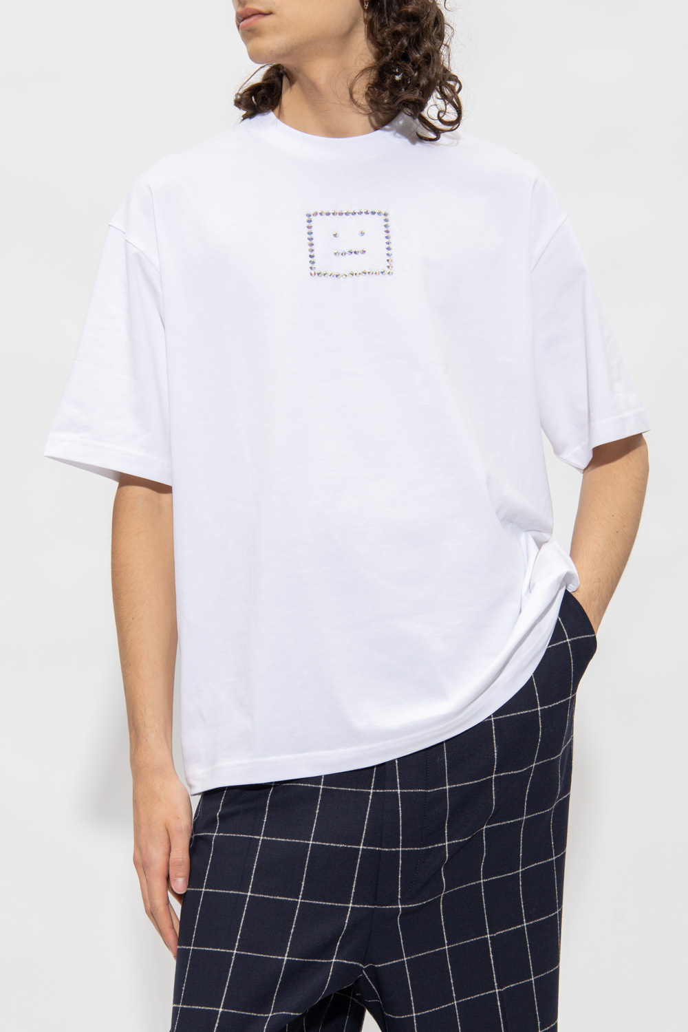 Acne Studios T-shirt with glossy loggaés