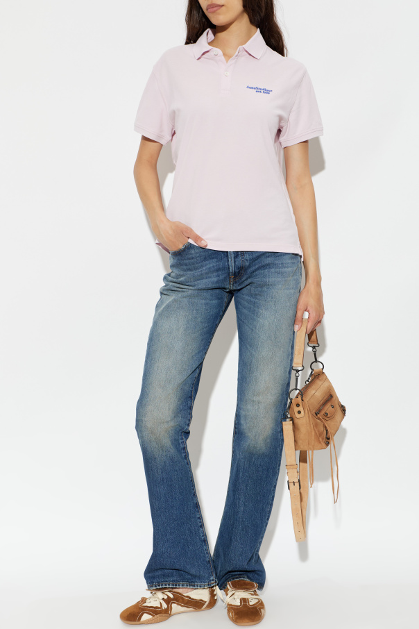 Acne Studios Polo de manga corta