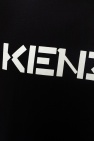 Kenzo crocodile logo-print T-shirt Bianco