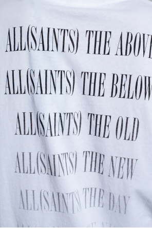AllSaints ‘Fadeout’ T-shirt with logo