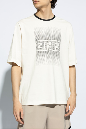 Fendi T-shirt z nadrukiem