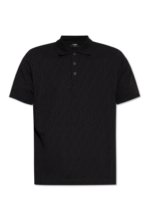 Monogram polo shirt