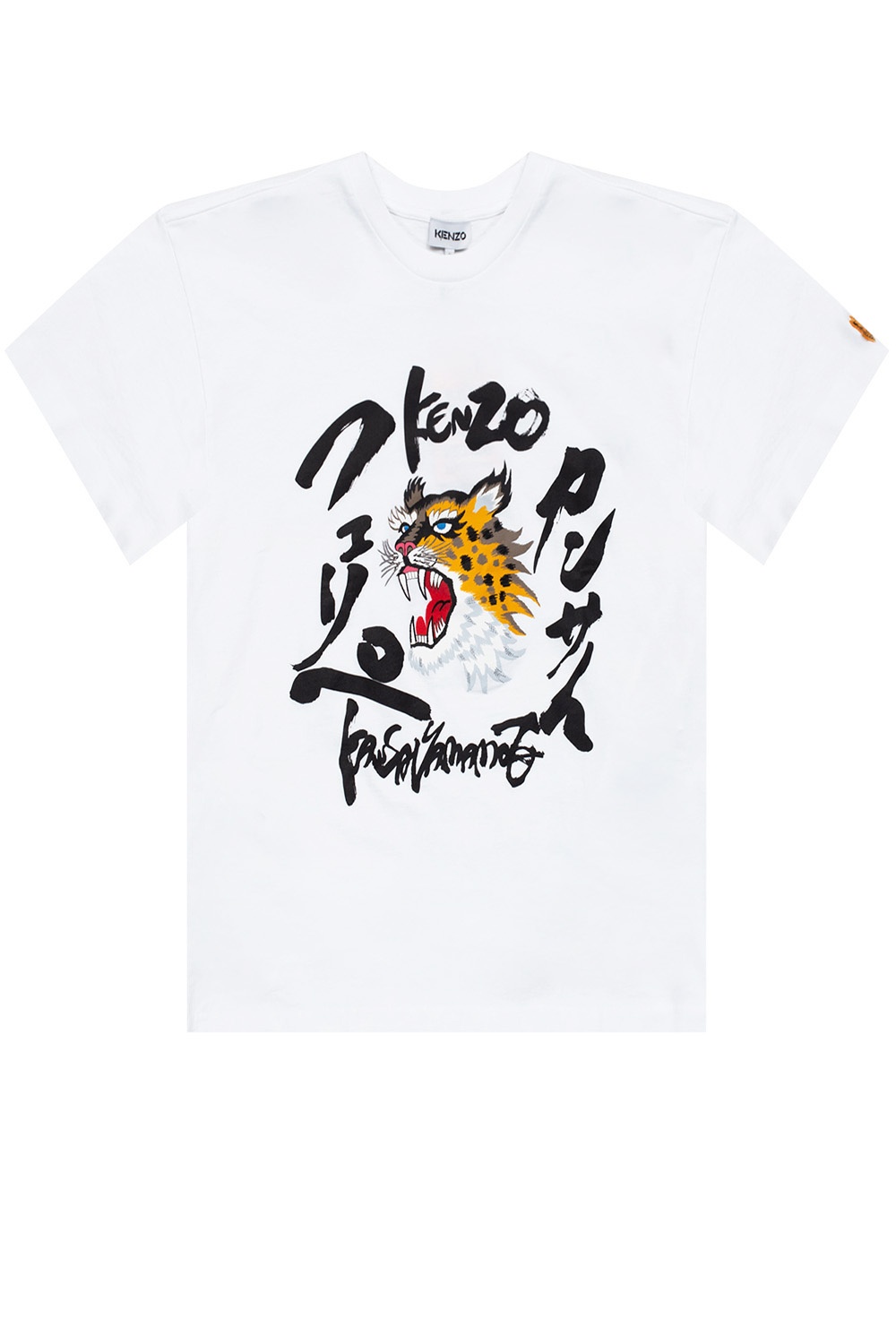 Kenzo Leopard Print Kansai Yamamoto Collab T-Shirt - T-Shirts from