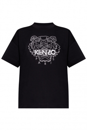 T-shirt with tiger motif od Kenzo