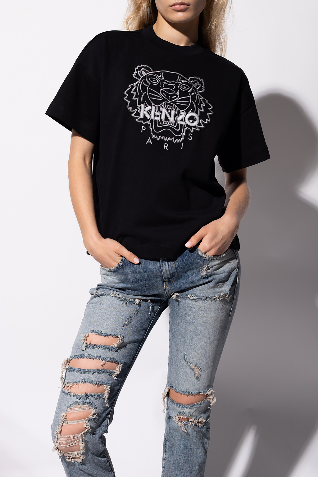 Kenzo T-shirt with tiger motif