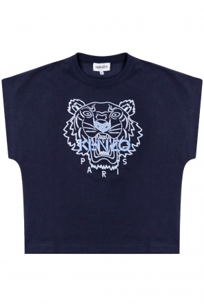 T-shirt with tiger motif od Kenzo