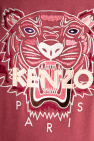 Kenzo hooded feather-down bomber jacket Schwarz