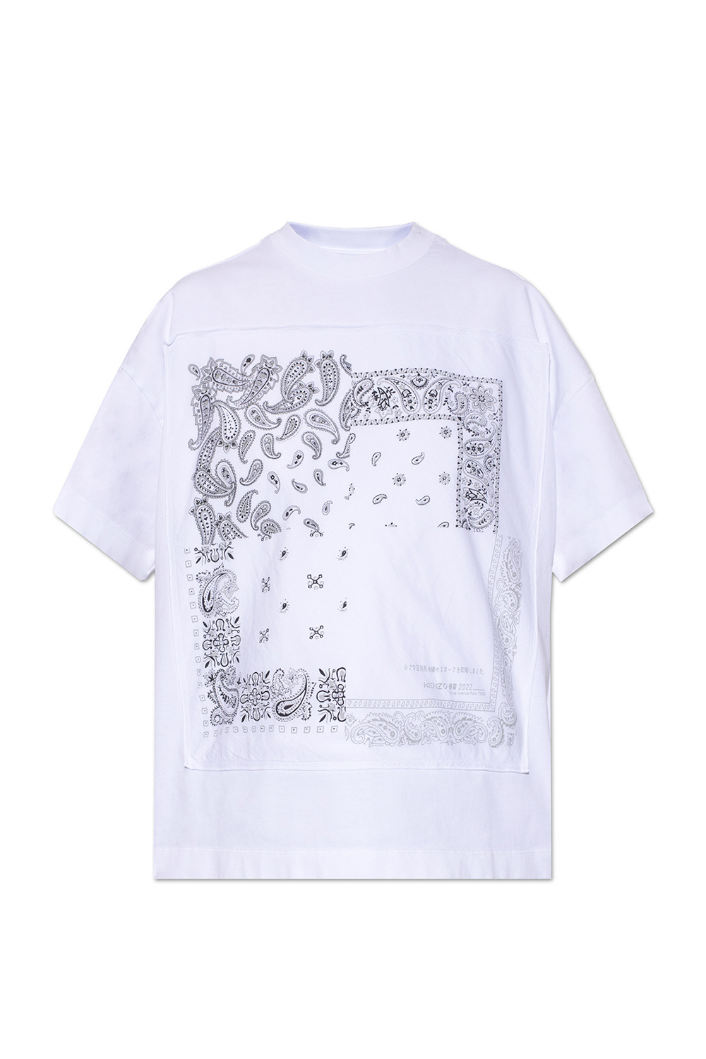 Kenzo Bandana print T-shirt, Women's Clothing