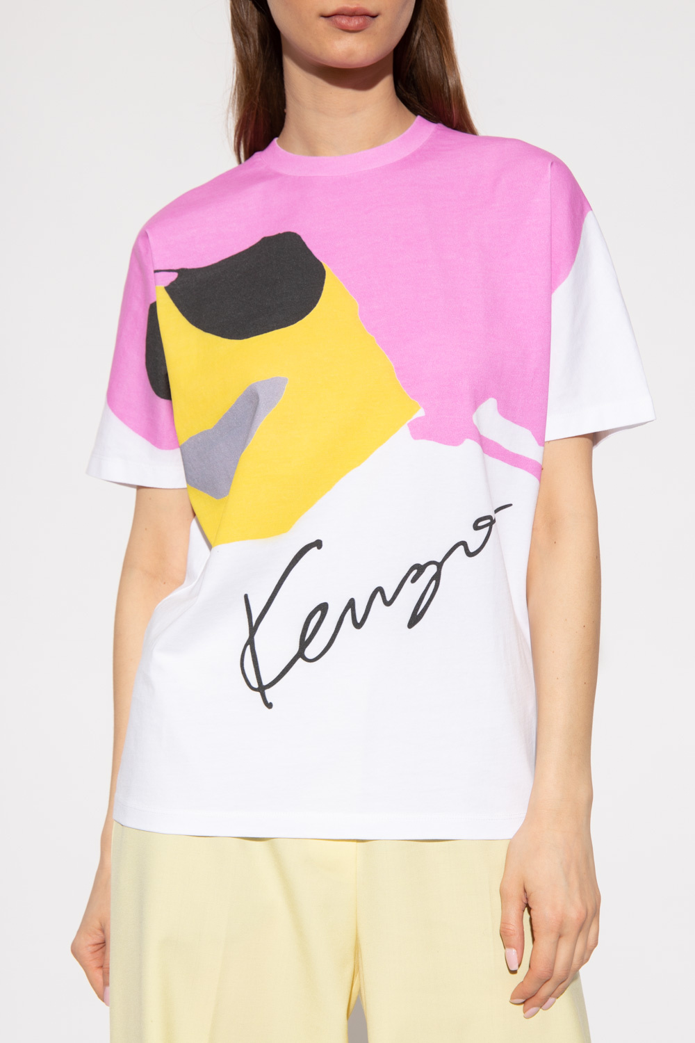 Kenzo T-shirt with ‘KENZO Tribute’ print