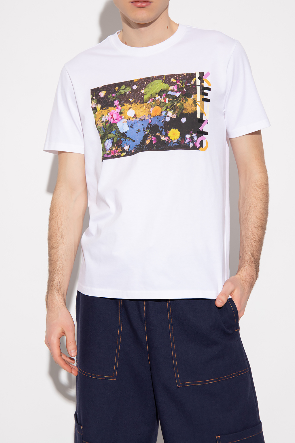 | IetpShops Origineel t-shirt met zeer geslaagde kleuren - Clothing | Kenzo Printed T