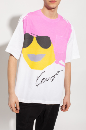 Kenzo T-shirt with ‘KENZO Tribute’ print