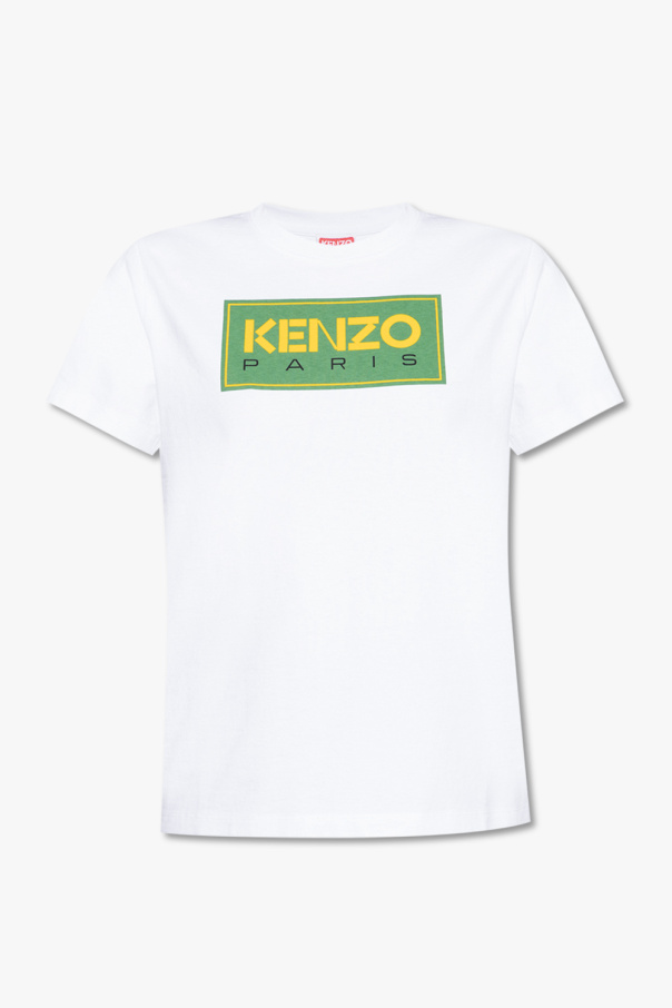 Kenzo T-shirt Trefoil with logo