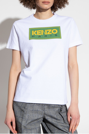 Kenzo T-shirt Trefoil with logo