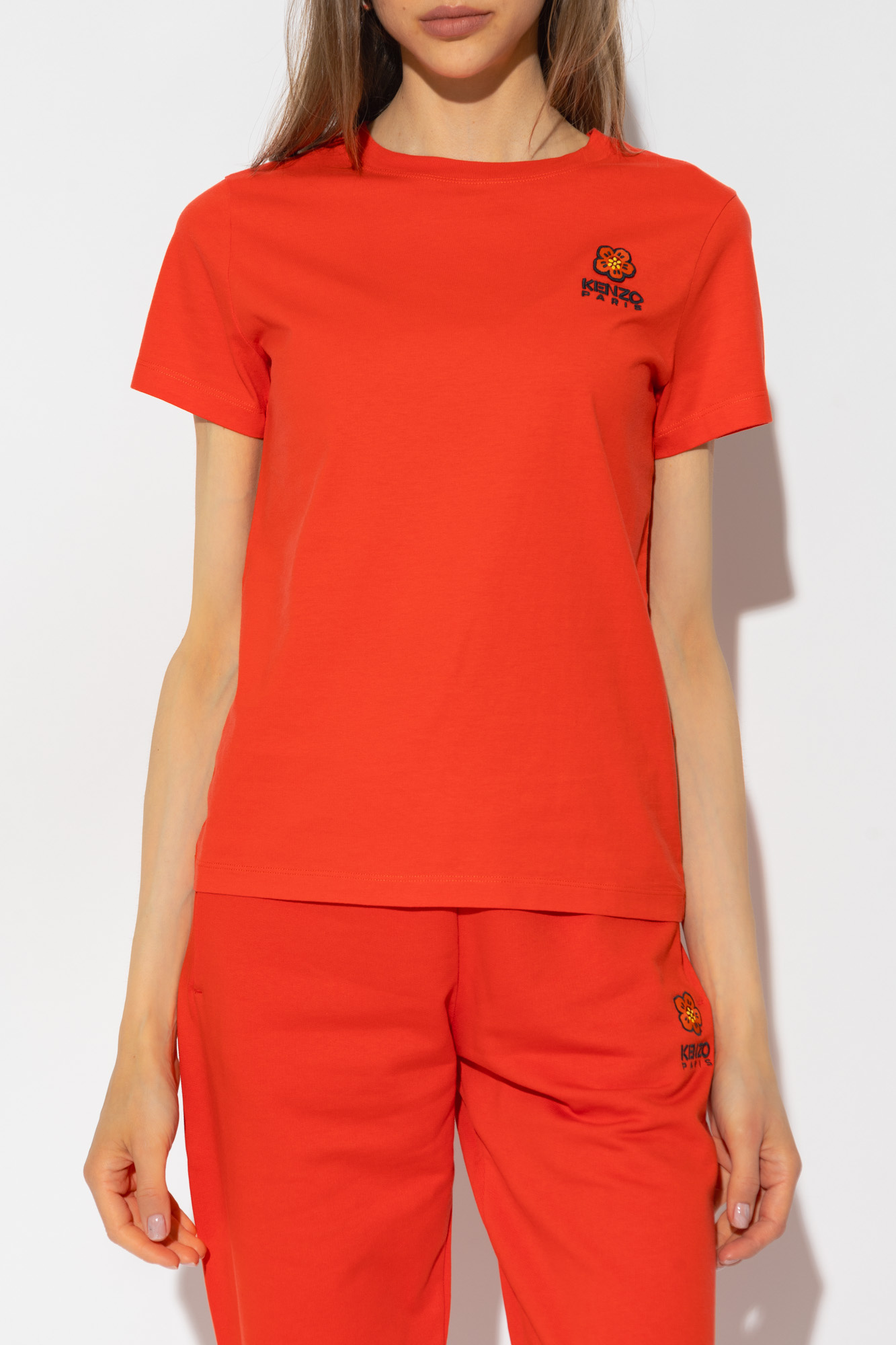 Kenzo Bogner embroidered-logo cotton polo shirt