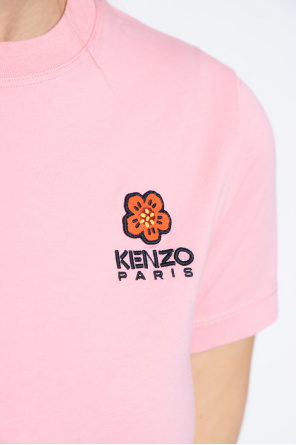 Kenzo ellesse PLUS Boyfriend-T-Shirt in Grau