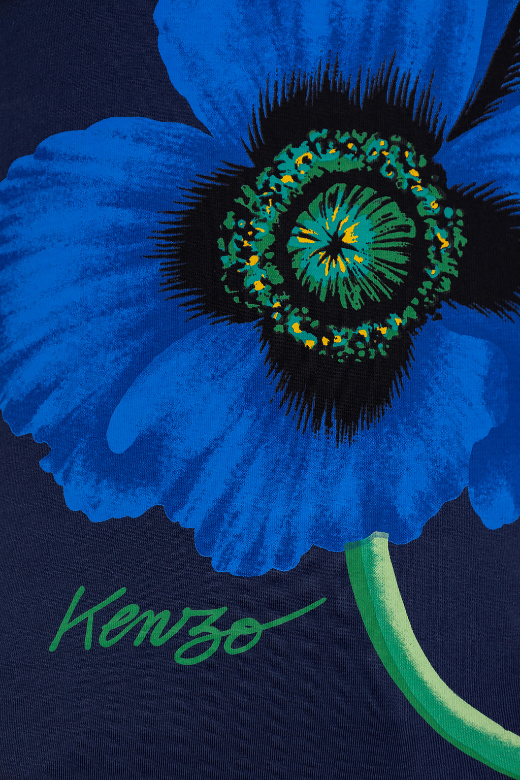 Kenzo T-shirt Haglöfs Träd Print cinzento escuro