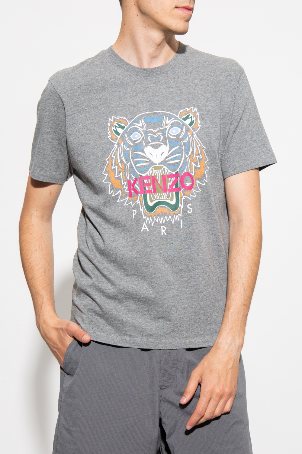 Kenzo T-shirt silk with logo