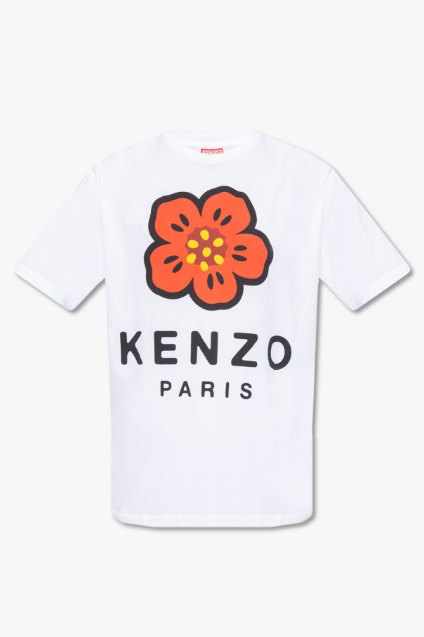 Kenzo Wood Wood x Garfield Ola Kids T-shirt In love 30045713-2222 ORANGE