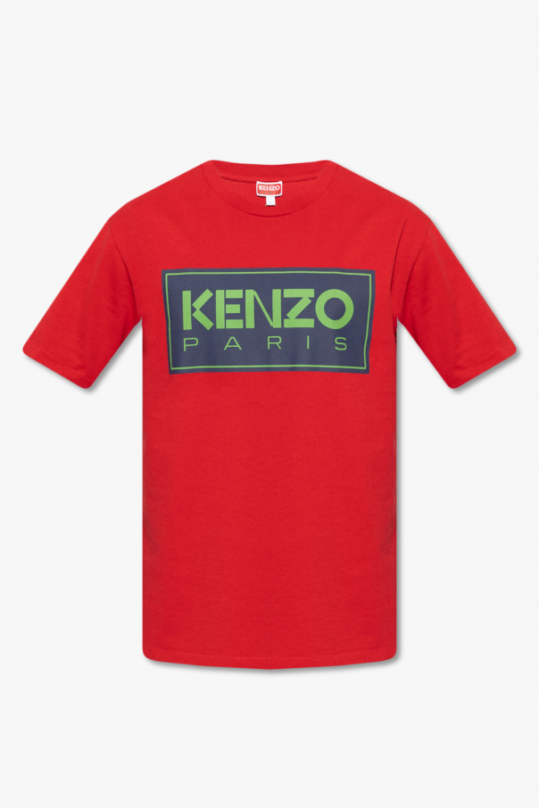 Kenzo T-shirt sleeves with logo