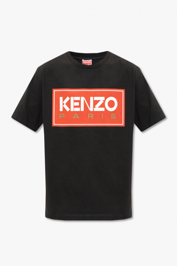 Kenzo T-shirt patchwork with logo