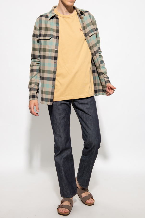 Kenzo Pullover work shirt with a round neckline