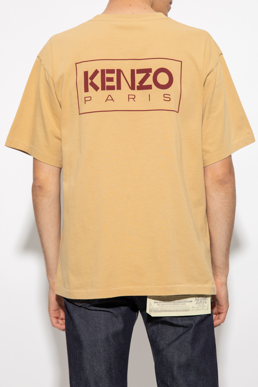 Kenzo Fay Kids logo patch cotton hoodie