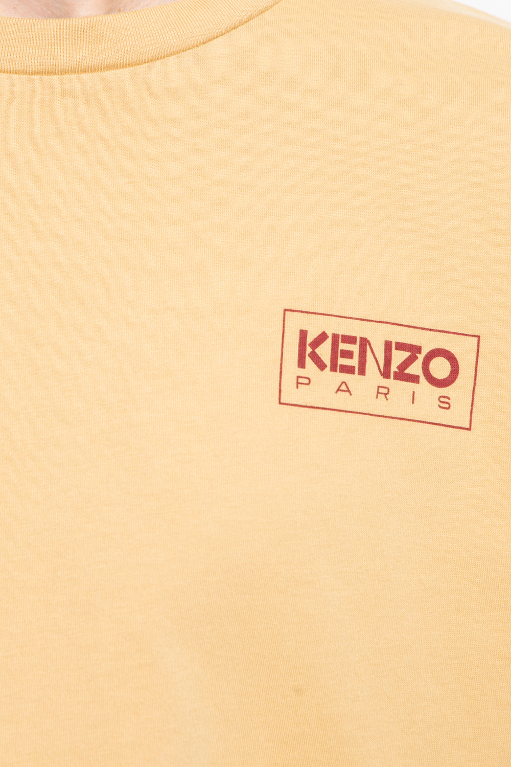 Kenzo Fay Kids logo patch cotton hoodie
