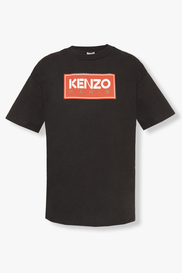 Kenzo T-shirt H13573 z logo
