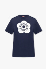 Dieses braune Kurzarm-T-Shirt ist aus hochwertiger Baumwolle gefertigt und zeigt das gestickte