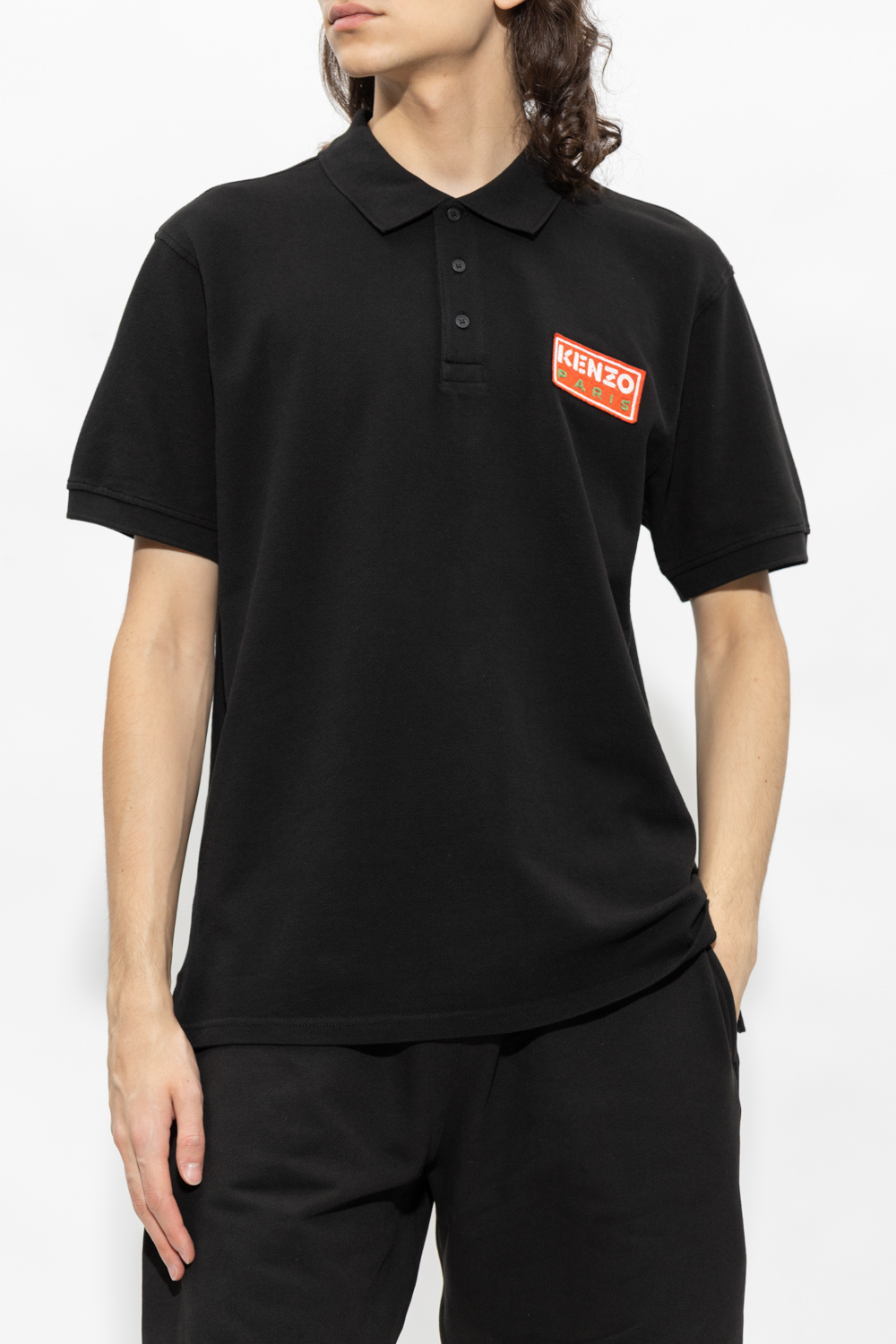 Kenzo Polo shirt with logo patch