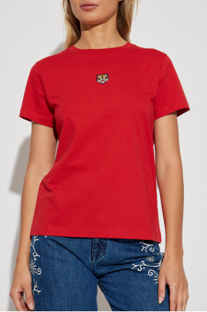 Kenzo T-shirt z naszywką