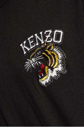Kenzo paisley-print hooded jacket Multicolour