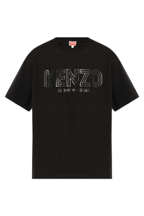 Ports V heart-Excellence button-up shirt od Kenzo