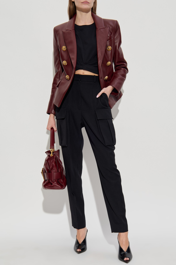 Balmain T-Shirt mit Applikation