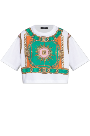 Short loose-fit T-shirt