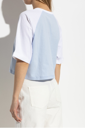 Balmain Camiseta corta de corte holgado