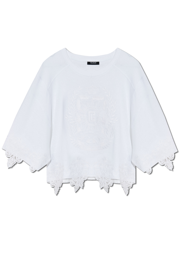 Oversize type top od Balmain